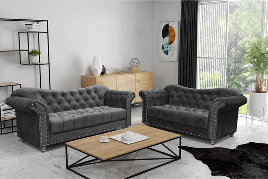 Elegance 3+2 Seater or Corner Sofa with Plain Seats