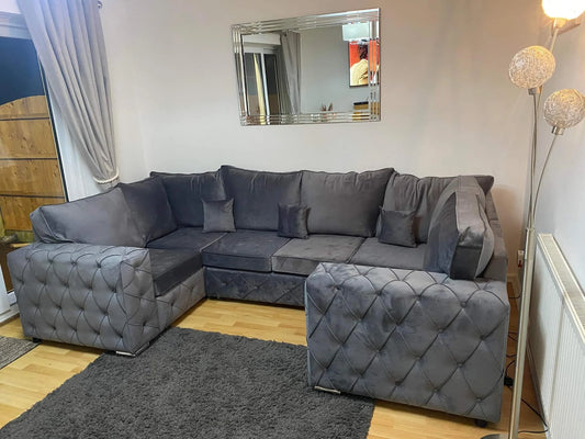 Ashton Chesterfield U-Shape Sofa