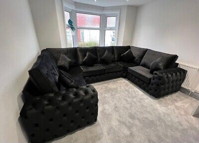 Ashton Chesterfield U-Shape Sofa